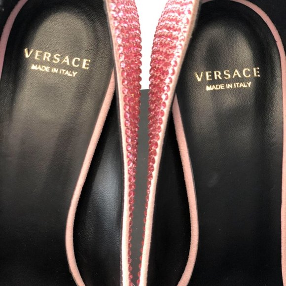 Versace Swarvoski Heels - Picture 4 of 6